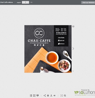 Chaii Caffe Web Design Project